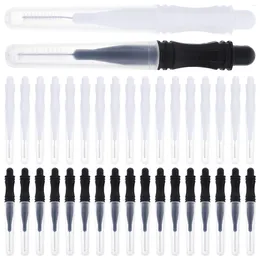 Makeup Brushes Eyebrow Brush Lamination With Caps Supplies Tiny Lash Tools For Eyelash Extensions