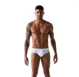 Underpants Sexy Underwear Men U Convex Pocket One-piece Seamless Briefs Ropa Interior Hombre Cueca Masculina Bikini Slip Homme