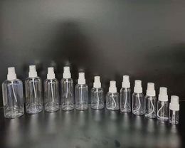 Botella de perfume de embalaje vacío botella de spray de fragancia de plástico con niebla fina 10 ml 20ml 30ml 50ml 100ml 120ml 250ml7740720