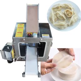 110V 220V Imitation Handwork Dumpling Wrapper Machine Dough Rolling Pasta Maker Automatic Commercial Stainless Noodle Maker