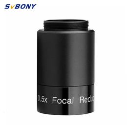 Monoculars SVBONY Telescope 05X Focal Reducer 125" C Mount Adapter Green Coated for Astropography 231101