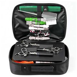 Hair Salon Barber Hair Scissor Bag Professional Hairdressing Comb Tools Storage Bags Makeup Travel Case 231102