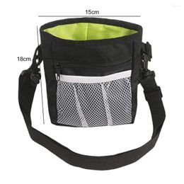 Dog Carrier Training Pouch Oxford Cloth Treat Drawstring Design Durable Portable Waist Bag Outdoor