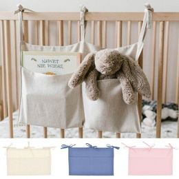 Storage Bags 1PC Portable Baby Crib Organiser Bed Hanging Bag For Essentials Diaper Cradle Bedding Set Caddy