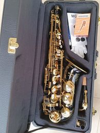 Best quality Black Alto saxophone YAS-82Z One on one Model E-Flat Professional Sax music instrument With case Accessories