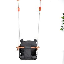 Swings Jumpers Bouncers Baby Cloth Pocket Swing Indoor Household Cotton Linen Cloth Pocket Outdoor Sports Hanging Chair Infant Swing Toys for Kids 231101