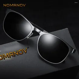 Sunglasses High-end Al-mg Alloy Driver Sun Glasses Polarised Mirror Custom Made Myopia Minus Prescription Lens -1 To -6