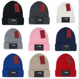 Knit beanie luxury hats designers women bonnet winter autumn keep warm simple soft comfortable wool hat for men casaul black blue pink white fa04