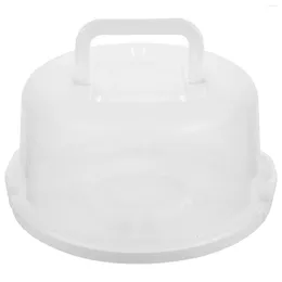 Plates Portable Cake Box Storage Bread Keeper Homemade Containers Fruit Lids Airtight Dish Clear Plastic Holder Vegetable