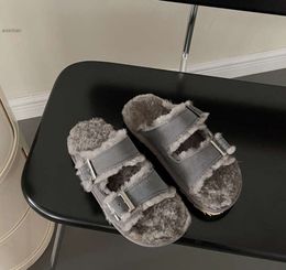 thick mens australia boston slides clog shoes ugglie slippers furry women designer suede platform fur bottoms shearling arizona fluffy sandals clogs sandalGll