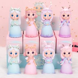 Blind box Flower Fairy Cartoon Girl Model Series Blind Box Surprise Toy Blind Box Childrens Gift Cute Picture Desktop Decoration 231102