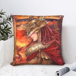 Pillow Malenia Elden Ring Portrait Liuyu Art Throw Case Hip Hop Short Covers For Home Sofa Chair Decorative Backpack