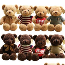 2022 Stuffed Animals Plush Dolls Cute Teddy Bear Toy Action Figure Childrens Doll Drop Delivery Dhkwi