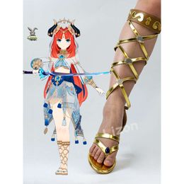 Game Genshin Impact Nilou Cosplay Props Sandals Custom for Halloween Party Outfit Women Girls cosplay
