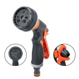 Watering Equipments For Garden Washing Car Lawn Spray 8 Modes Tools Adjustable Hose Sprinkle Nozzle High Pressure Water Gun