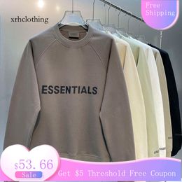 Essentialclothing Fashion Brand Essentialls felpa con cappuccio da uomo donna Felpa con cappuccio 100% cotone Felpe con cappuccio autunno e inverno High Street sciolto Hip hop