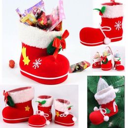 Christmas Decorations The Tree Ornaments Penholder Boots Santa Sacks Candy Bag For Home Holiday Gifts