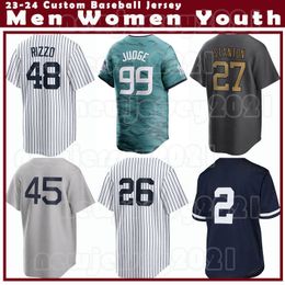 99 Aaron Judge 2 Derek Jeter Baseball Jersey Gerrit Cole Carlos Rodon Josh Donaldson Giancarlo Stanton DJ LeMahieu Yankees Anthony Rizzo Gleyber Torres Aaron Hicks