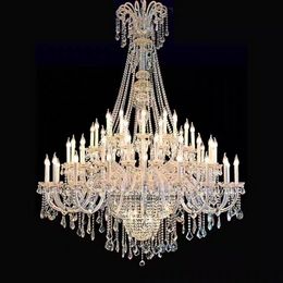 Modern Luxury LED Crystal Chandelier Ceiling Lustre de Crystal ball Pendant Hanging Lamp Home Kitchen Lighting Fixtures