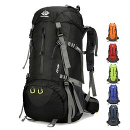 School Bags 50L Outdoor Backpack Travel Bag Hiking Camping Large Capacity Sports Multifunctional 231101