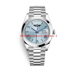 9 Style Mens Sport Watch 228206 m228206-0044 Sapphire Glass 40MM Ice blue Dial Sapphire Glass 2813 Automatic Movement men watches 904L men Wristwatches