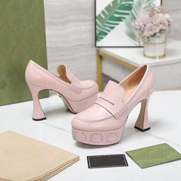 Versatile Dress High Heels 2023 Top Women's High Heels Fashion Sexy Party Round Toe Wedding Multi Colour Sizes 35-42 With Box