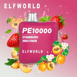 Wholesale Vape Factory Cigarette Elfworld PE10000 Puffs Disposable Vaporizer Pen Elctronic Cigarette Pod