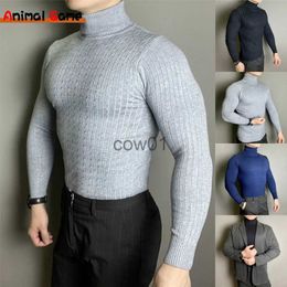 Men's Sweaters Winter Turtleneck Warm Sweater Casual Men's Rollneck Knitted Keep Men Jumper Knit Woollen Pullover Sport Outdoor Yoga Top J231102