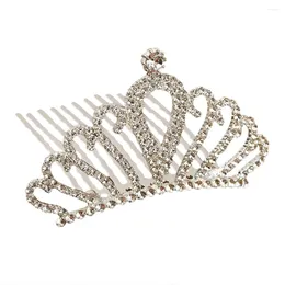 Hair Accessories Crystal Tiara Clip Beautiful Headdress Gifst For Girls