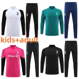 2023 NEW Juventus Tracksuits football training suit 2024Juventus soccer jerseys kit jogging kit chandal futbol survetement foot Short sleeve Sportswear