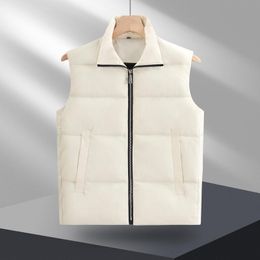 Mens vest Designer Vest Women's Outerwear Autumn and Winter Black Luxury Goose Feather Material Loose Coat Fashion K3