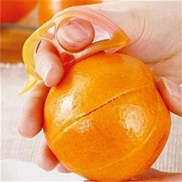 Fruit & Vegetable Tools Fruit Orange Peelers Zesters Creative Lemon Oranges Peeler Slicer Stripper Easy To Use Open Citrus Tools Kitchen Gadgets