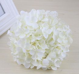 Wedding Decorative Flowers & Wreaths Silk Hydrangea Heads Artificial Flowers DIY materials