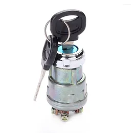 Switch Universal Car Boat 12V 4 Position Ignition Starter With 2 Keys For Petrol Engine Farm Machines Harvesters Supplies