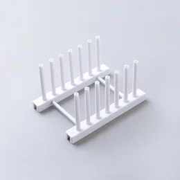 Kitchen Storage Multifunctional ABS High Quality Portable Detachable Organizer Stand Dish Drying Rack Dryer Cup Accessories