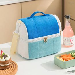 Storage Bags Lunch Bag Women Insulated Box Tote For Adult Reusable Leakproof Cooler Cute Food Container Work Office Picnic Travel