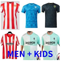 Qqq8 23 24 Gijon Soccer Jerseys Fans 2023 2024 Djurdjevic Djuka Manu Garcia Aitor G. Js Babin Camiseta De Futbol Hombre Football