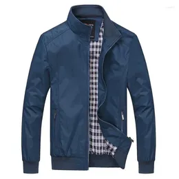 Men's Jackets Spring And Autumn Fashion Trend Large Size Jacket Casual Relaxed Comfortable Waterproof High Quality Coat