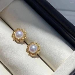 Stud Earrings Arrival 2023 5-5-6mm Mini Fashoion Natural Freshwater Pearl Jewellery Women Gifts