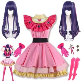 Oshi No Ko Ai Hoshino Cosplay Lolita Skirt Halloween Costume for Woman Role Play Party Anime Clothes Disfraz Mujer Girls' Dress cosplay