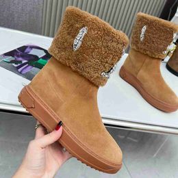 Designer Snow Boots Ankle Booties Women Men Winter Paris Luxury Luis Boot Woman Platform Fashion hghgjhh