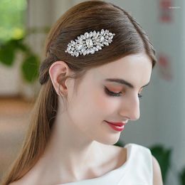 Hair Clips Wedding Bride Accessories Flower Comb Minimalist Party For Women And Girls Dating