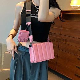 Shoulder Bags Handbags Composite Bag Versatile Messenger Bag Designer Box Bag Wallet Trend Pink Black Cross Body Bagstylishhandbagsstore