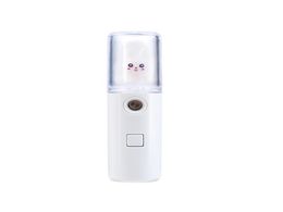 Facial Steamer nano spray water supplement doll shape01234519395