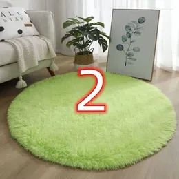 Carpets 10986 Nordic Tie-Dye Carpet Wholesale Plush Mat Living Room Bedroom Bed Blanket Floor Cushion For Home