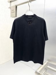 23ss new popular fashion High street cotton casual pullover short sleeve T-shirt sweatshirt for men and women alphabetic geometric print
