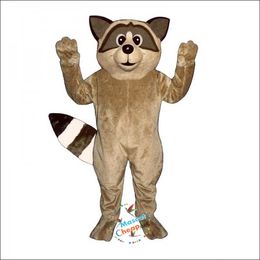 Professional High Quality Cute Raccoon Mascot Costumes Christmas Fancy Party Dress Cartoon Character Outfit Suit Adults Size Carnival Easter Advertising