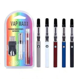 Yeni VAP MAX W3 Kit 350mAH Vertex Ön It-Isı Pilleri VV Değişken Voltaj 510 İplik Buharlaştırıcı Vape Kalemi E-Cigarette Kiti için 0,5 ml 1.0ml