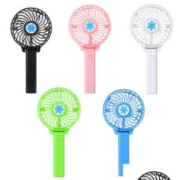 Fans Ups Portable Usb Mini Fan Battery Rechargeable Foldable Handle Cooler Cooling For Outdoor Sports Travel 7.15 Drop Delivery Home Dh7I0