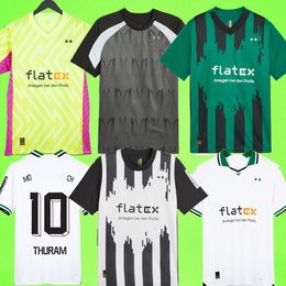 23/24 Borussia Monchengladbach soccer Jerseys goalkeeper 2023 2024 MANU KONE BENSEBAINI ELVEDI THURAM STINDL Training uniform Prematch foootball shirts T GK third